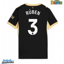Manchester City Ruben Dias #3 Bortedrakt Dame 2026-27 Kortermet